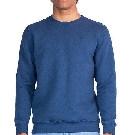 Moletom Rip Curl Careca Classic Surf Crew WT26 Light Navy