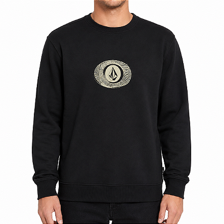 Moletom Volcom Careca Exacto WT26 Masculino Preto