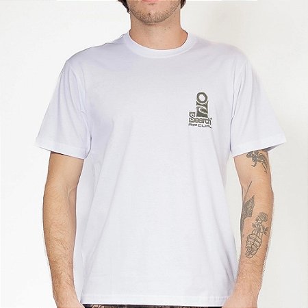Camiseta Rip Curl The Search Lofi SM26 Masculina Branco