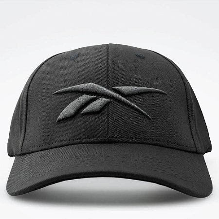 Boné Reebok Aba Curva Vector Cinza
