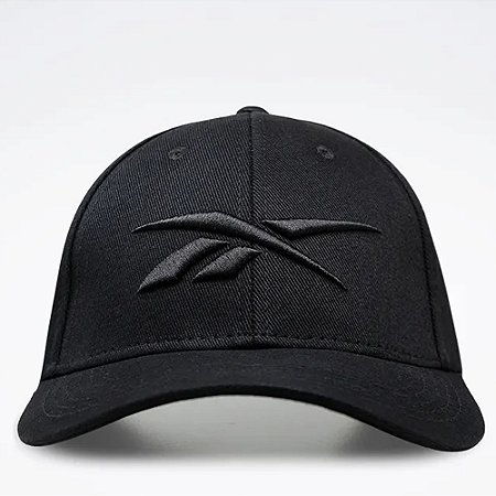 Boné Reebok Aba Curva Vector Preto