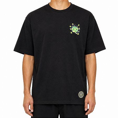 Camiseta Oakley Mad Lab Atom Graphic SS WT26 Blackout