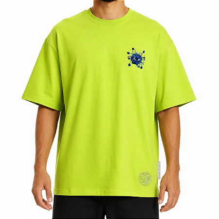 Camiseta Oakley Mad Lab Atom Graphic SS WT26 Lime