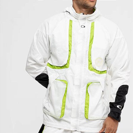 Jaqueta Oakley Mad Lab Jacket WT26 Masculina Branco