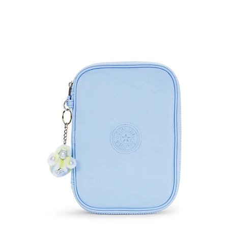 Estojo Kipling 100 Pens Clear Sky Met