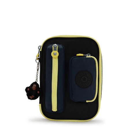 Estojo Kipling 100 Pens Pocket Black Pocket Bl