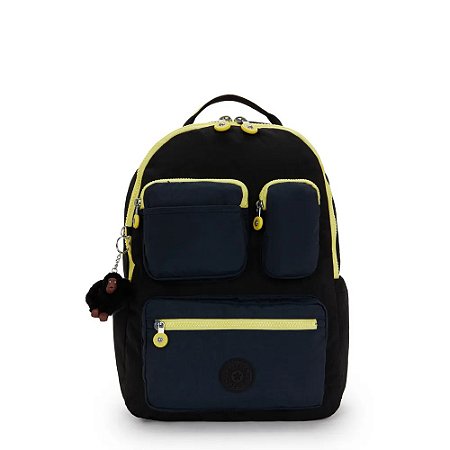 Mochila Kipling Seoul Lap Pocket Black Pocket Bl