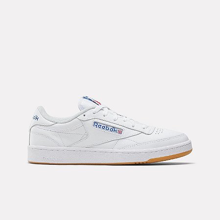 Tênis Reebok Club C 85 Masculino White/Blue/Gum
