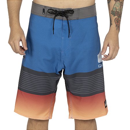Bermuda Quiksilver Everyday Panel Stripe 21" WT26 Azul