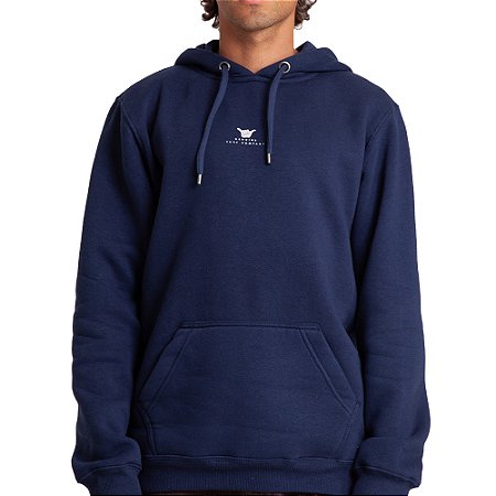 Moletom Hang Loose Canguru Clean WT26 Masculino Marinho