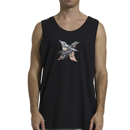 Regata Hurley Scorpion WT26 Masculina Preto