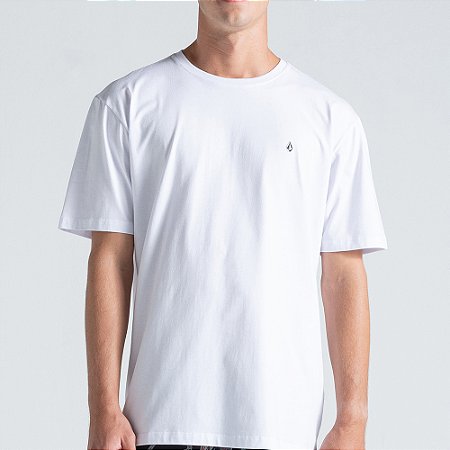 Camiseta Volcom Stone Blanks Oversize WT26 Masculina Branco