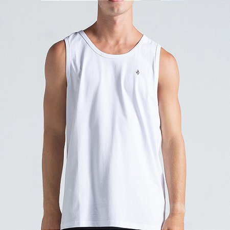 Regata Volcom Stone Blanks WT26 Masculina Branco