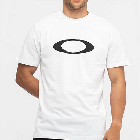 Camiseta Oakley O-Ellipse Masculina Branco