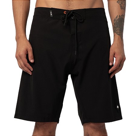 Bermuda MCD Liso Classic WT26 Masculina Preto