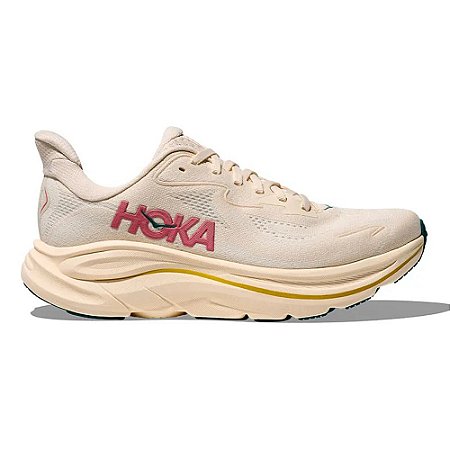 Tênis Hoka Clifton 10 Feminino Birch/Alabaster