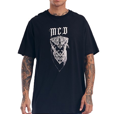 Camiseta MCD Frente Bandana SM27 Masculina Preto