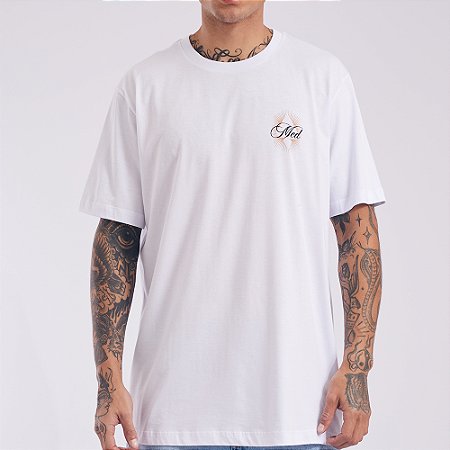 Camiseta MCD Costas Anjo SM27 Masculina Branco