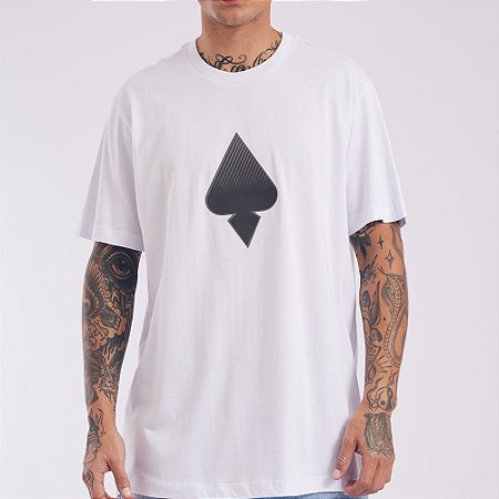 Camiseta MCD Espada Riscada SM27 Masculina Branco