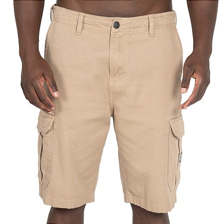 Bermuda DC Shoes Worker Cargo SM26 Masculina Bege