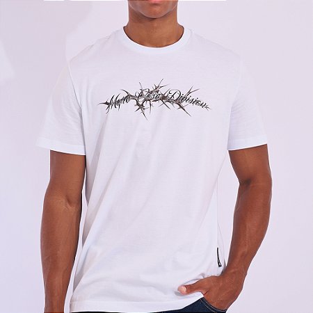 Camiseta MCD Frente Espinhos SM27 Masculina Branco