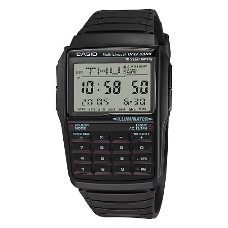 Relógio Casio Vintage DBC-32-1ADF-SC Preto