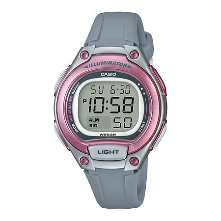 Relógio Casio Standard LW-203-8AVDF-SC Cinza