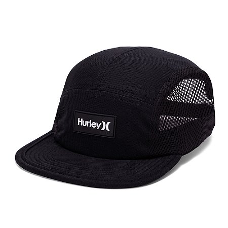 Boné Hurley Aba Reta Five Runner SM27 Preto