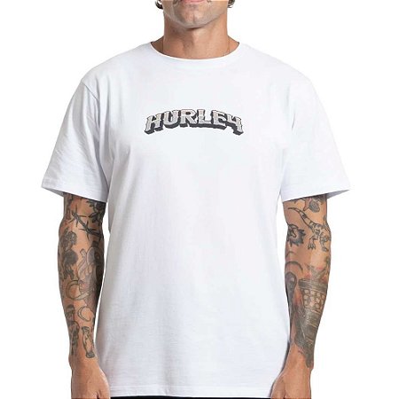 Camiseta Hurley Eagle SM27 Masculina Branco
