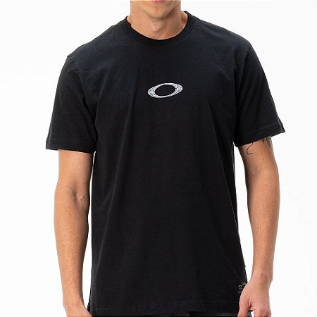 Camiseta Oakley Cyberflora Ellipse Gass SS SM27 Blackout