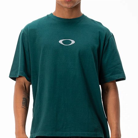 Camiseta Oakley Cyberflora Bloomin Hand SS S27 Mediterranean