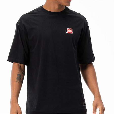 Camiseta Oakley Hologram Frog SS SM27 Masculina Blackout