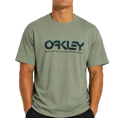 Camiseta Oakley B1B Thunder SS SM27 Masculina Aviator Green