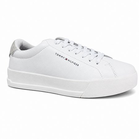 Tênis Tommy Hilfiger TH Court LTH Masculino White