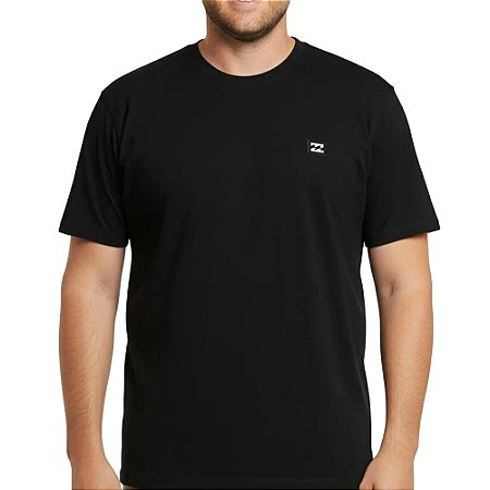 Camiseta Billabong Icon Patch Plus Size SM27 Masculina Preto