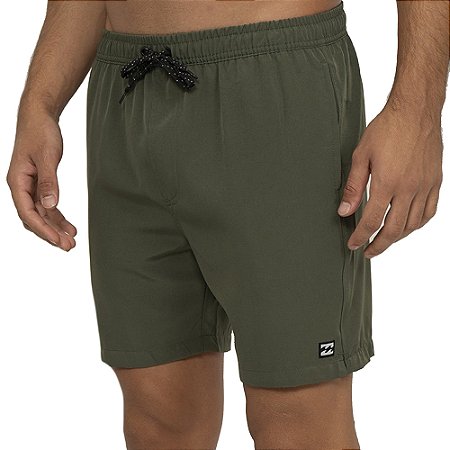 Bermuda Billabong All Day Layback 17 SM27 Masculina Verde