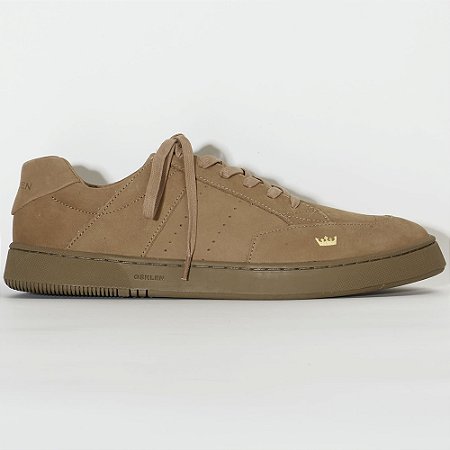 Tênis Osklen Soho Nobuck Monochromatic Masculino Caqui