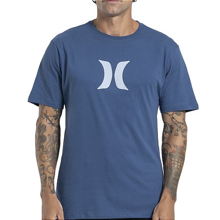 Camiseta Hurley Icon SM27 Masculina Marinho