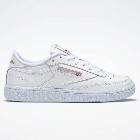 Tênis Reebok Club C 85 Feminino White/Light Grey