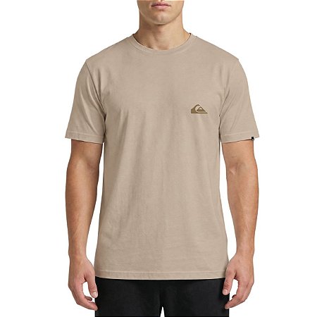 Camiseta Quiksilver Everyday Tonal SM27 Masculina Bege
