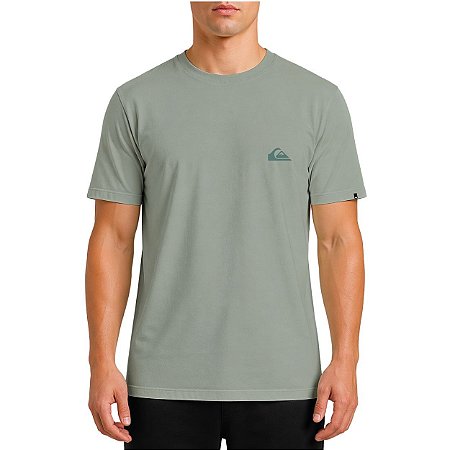 Camiseta Quiksilver Everyday Tonal S27 Masculina Verde Claro