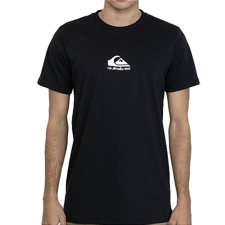 Camiseta Quiksilver Small Logo SM27 Masculina Preto
