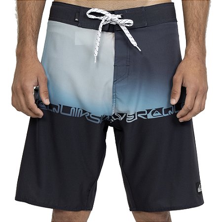 Bermuda Quiksilver Everyday Wordblock 21 SM27 Marinho