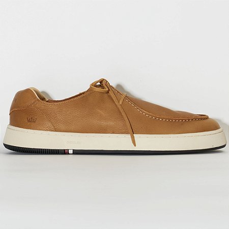 Tênis Osklen Soho Joatinga Couro Graxo Masculino Camel