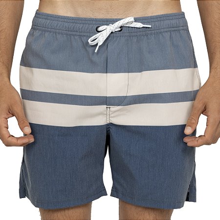 Bermuda Billabong 2 Stripes Layback 17 SM27 Masculina Azul