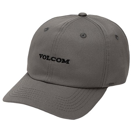 Boné Volcom Aba Curva Signature SM27 Cinza