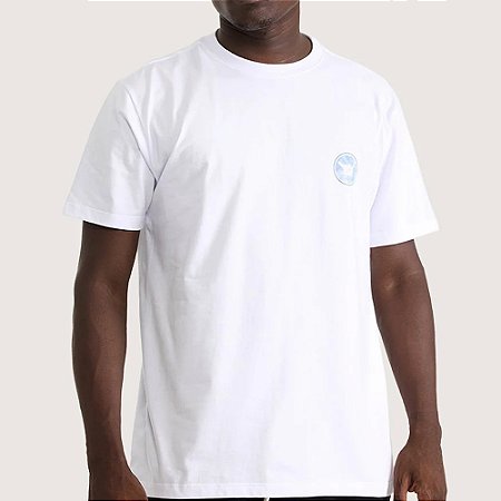 Camiseta Hang Loose Round SM27 Masculina Branco