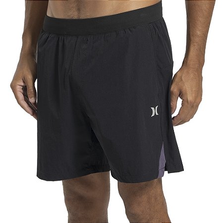 Bermuda Hurley Volley Speed 17,5" SM27 Masculina Preto