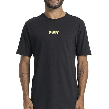 Camiseta Hurley Bells SM27 Masculina Preto