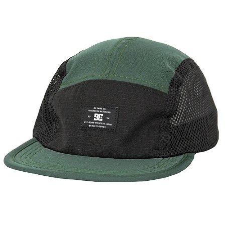 Boné DC Shoes Aba Reta Premium Label SM27 Verde
